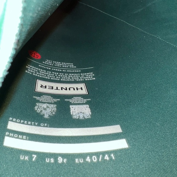 Rare find! Tall Green Tasseled Hunter Boot - Picture 4 of 7